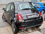 Fiat 500 1.2 essence ( 51 kw - 69 cv ) 2018, Euro 6, Zwart, Bedrijf, 3 deurs