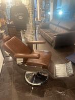 Barber Chair COMAIR, Huis en Inrichting, Ophalen, Gebruikt, Bruin, Leer