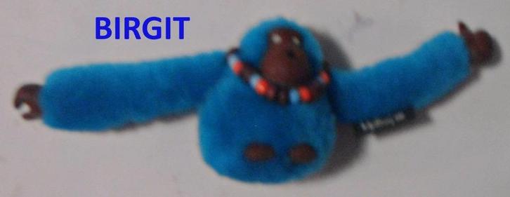 Porte-clé KIPLING Monkeyclip S E BIRGIT avec collier NEUF, Collections, Porte-clés, Neuf, Peluche ou Figurine, Enlèvement ou Envoi