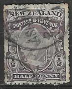 Nieuw Zeeland 1898 - Yvert 70 - Mount Cook (ST), Postzegels en Munten, Postzegels | Oceanië, Verzenden, Gestempeld