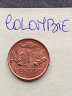 Devise COLOMBIE: 1 pièce 1 cent: 1969, Postzegels en Munten, Munten | Amerika, Ophalen of Verzenden, Zuid-Amerika, Losse munt
