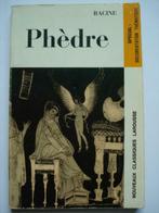 3. Racine Phèdre Nouveaux Classiques Larousse 1976, Livres, Théâtre, Utilisé, Jean Racine, Envoi