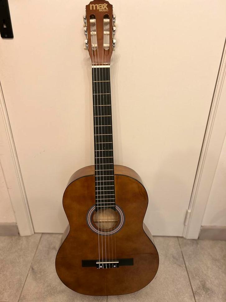 MAX SoloArt klassieke gitaar (complete set), Muziek en Instrumenten, Snaarinstrumenten | Gitaren | Akoestisch, Nieuw, Ophalen