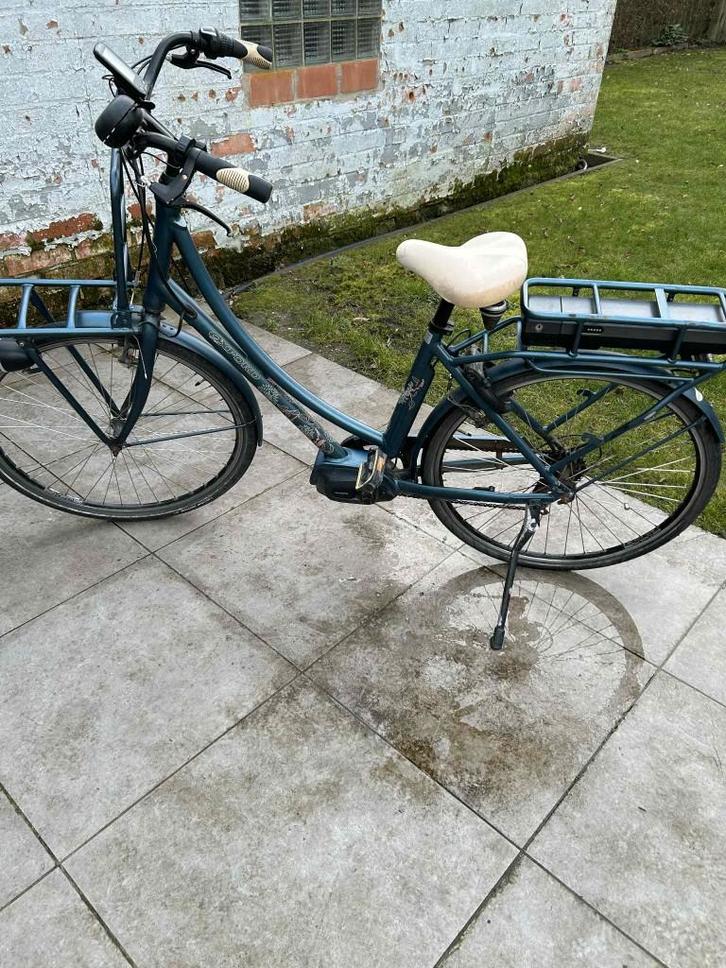 elektrische fiets, Fietsen en Brommers, Elektrische fietsen, Gebruikt, Overige merken, 51 tot 55 cm, 30 tot 50 km per accu, Ophalen