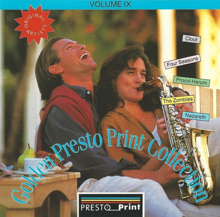CD * GOLDEN PRESTO PRINT COLLECTION - Vol. IX, Cd's en Dvd's, Cd's | Pop, Zo goed als nieuw, 1960 tot 1980, Ophalen of Verzenden