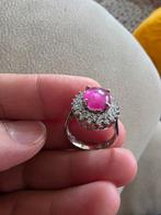 Ring in zilver 925, Ophalen of Verzenden, Zo goed als nieuw, Zilver, Zilver