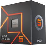 AMD Ryzen 5 7600 + boxed koeler (AM5 platform), Comme neuf, 6-core, Enlèvement ou Envoi, AMD Ryzen 5