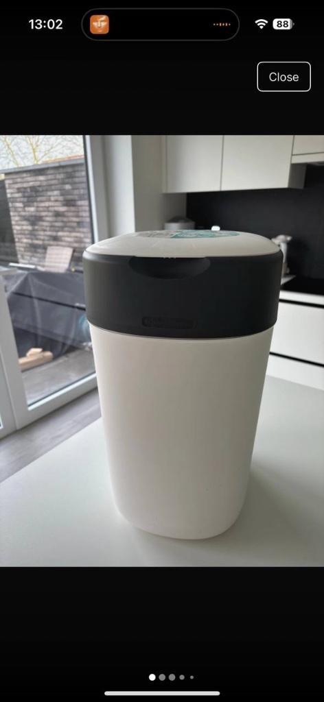 Tommee Tippee Luieremmer Twist & Click, Kinderen en Baby's, Badjes en Verzorging, Zo goed als nieuw, Luieremmer, Overige merken