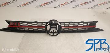 POLO 2G GTI AW1 HOOGGLANS ZWART Grille ROOD GTI LOGO EMBLEEM beschikbaar voor biedingen