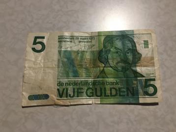 5 Gulden Bankbiljet: Vondel II beschikbaar voor biedingen