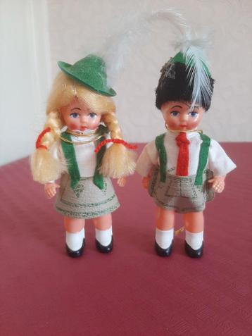 Vintage Beiers poppenkoppel – folkloristische klederdracht
 beschikbaar voor biedingen