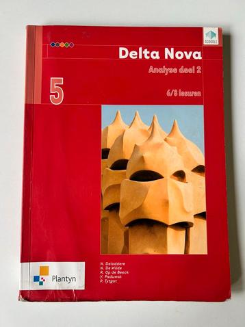 Delta Nova 5 Analyse deel 2 (6/8u) (incl online ict), Enlèvement ou Envoi, Plantyn, Utilisé, Secondaire