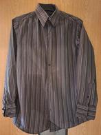 Chemise manches longues pour hommes Taille 37 / 38, Enlèvement ou Envoi, Gris