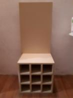 Houten wijnrek voor 9 flessen, Enlèvement, Utilisé, Bois, 5 à 15 bouteilles