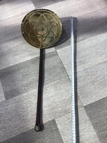 Antieke Vlaamse schuimspaan 18de eeuw , decoratief. beschikbaar voor biedingen