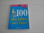 100 DICTÉES SANS FAUTE    2 ÈME PRIMAIRE    HACHETTE, Enlèvement ou Envoi, Neuf, Primaire, Français