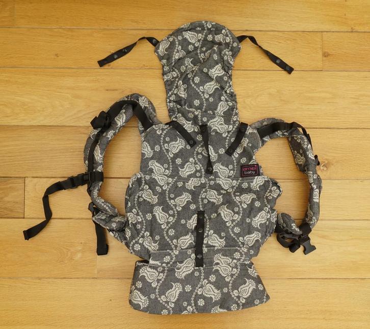 peuter draagzak Emeibaby, Kinderen en Baby's, Babydragers en Draagdoeken, Zo goed als nieuw, Draagzak, Buik, Rug of Zij, Overige merken