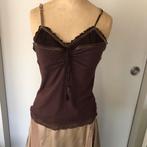 Donkerbruine top van Chine Collection maat 38, Kleding | Dames, Maat 38/40 (M), Bruin, Ophalen of Verzenden, Chine