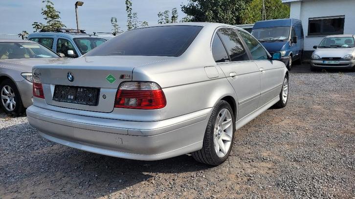 bmw 520i benzine/LPG AUTOMAAT AIRCO LEDER GPS 2001, Auto's, BMW, Bedrijf, Te koop, 5 Reeks, ABS, Airbags, Airconditioning, Alarm