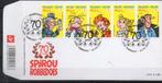 Année 2008 : FDC 3775-3779 - 70 ans Spirou - Obli. Turnhout, Postzegels en Munten, Postzegels | Europa | België, Ophalen of Verzenden