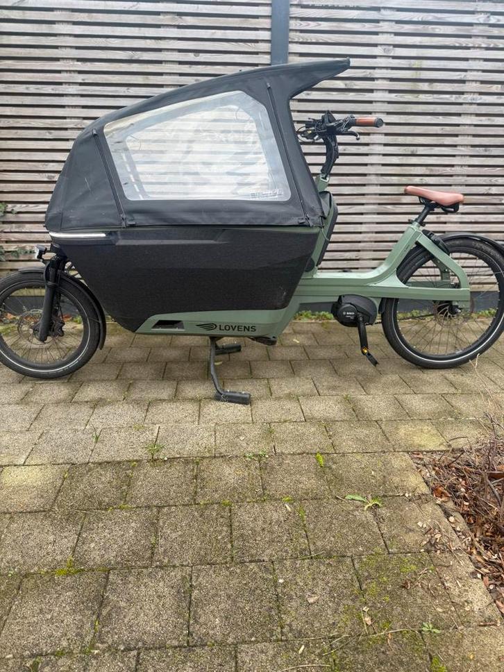Lovens Explorer bj 2022 top staat, Fietsen en Brommers, Fietsen | Bakfietsen, Zo goed als nieuw, 4 kinderen of meer, Elektrisch