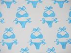Een strandjurkje met bikinietjes, 9 jaar, Ophalen, Gebruikt, Meisje, Sport- of Zwemkleding