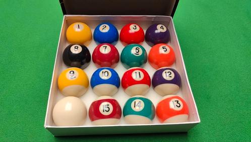 Poolballen nieuw, Sport en Fitness, Biljarten en Poolen, Nieuw, Ophalen of Verzenden