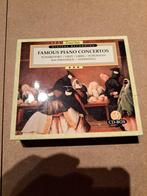 CD box Famous Piano Concertos, Ophalen, Zo goed als nieuw, Overige typen, Boxset