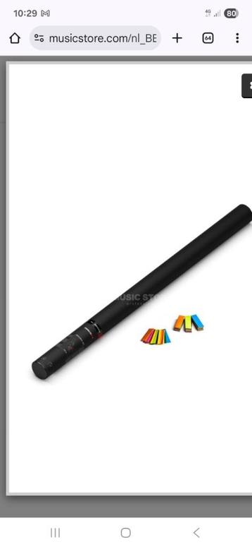14 stuks - Confettikanon - multicolor beschikbaar voor biedingen