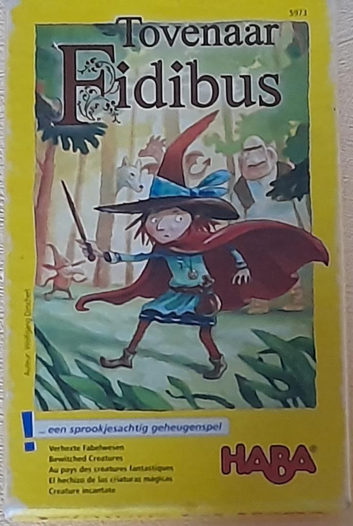 HABA-Spel: "TOVENAAR FIDIBUS", Hobby en Vrije tijd, Gezelschapsspellen | Overige, Ophalen of Verzenden
