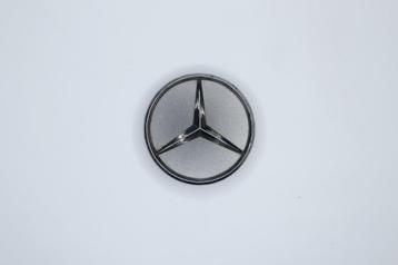 Mercedes naafkappen donker grijs 75mm a0004002700