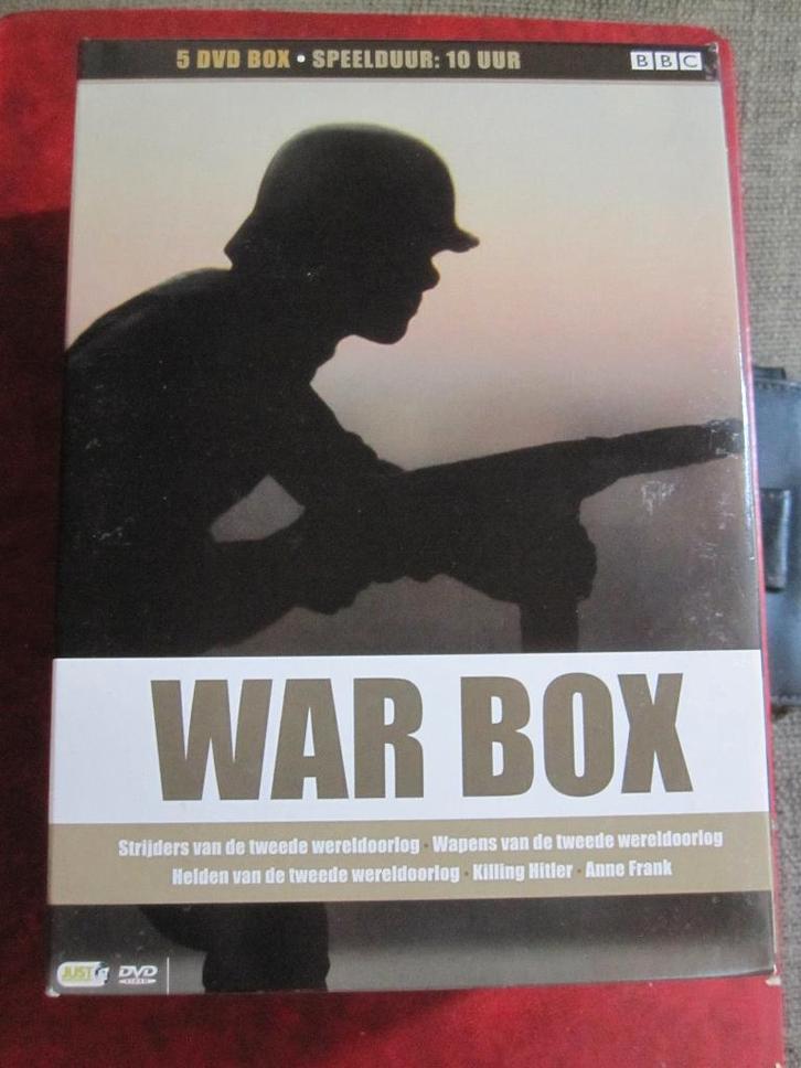 War Box (5 disc), Cd's en Dvd's, Dvd's | Documentaire en Educatief, Zo goed als nieuw, Oorlog of Misdaad, Boxset, Vanaf 16 jaar
