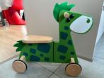 Kinder loopfiets - hout, dinomotief, Fietsen en Brommers, Ophalen, Zo goed als nieuw