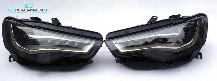 Audi RS6 C7 4G Full LED koplamp koplampen links rechts, Auto-onderdelen, Verlichting, Audi, Gebruikt, Ophalen