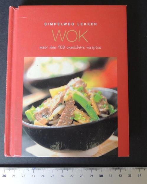 "simpelweg lekker WOK", kookboekje, Livres, Livres de cuisine, Comme neuf, Entrées et Soupes, Plat principal, Asie et Oriental