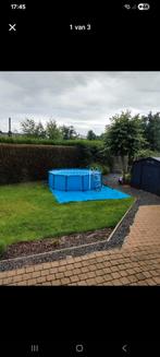 Bestway zwembad + pomp en zandfilter, Tuin en Terras, Zwembaden, Ophalen, Zo goed als nieuw