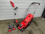 Einhell Elektrische Grasmachine en Kantensnijder + Accus, Tuin en Terras, Ophalen, Zo goed als nieuw