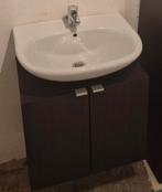 Lavabo + kastje, Huis en Inrichting, Ophalen, Zo goed als nieuw