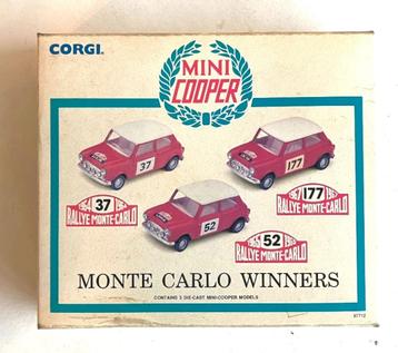 Monte Carlo winners JOHN COOPER Corgi # 97712.   beschikbaar voor biedingen