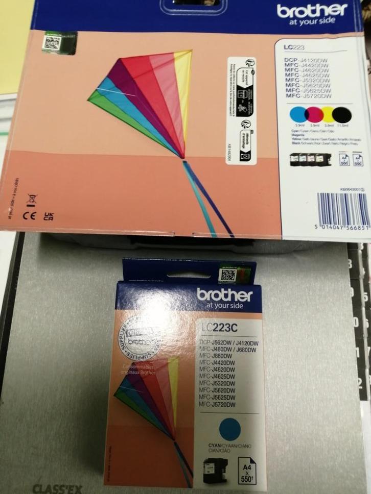 inktpatronen Brother LC223, Computers en Software, Printerbenodigdheden, Nieuw, Cartridge, Ophalen of Verzenden