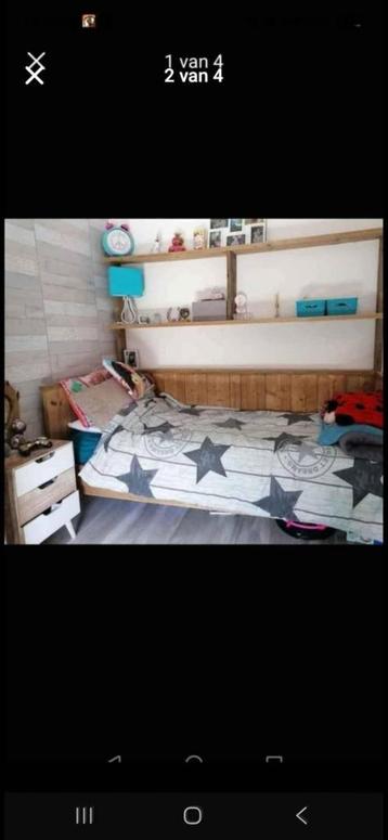Steigerhouten kinderbed  beschikbaar voor biedingen