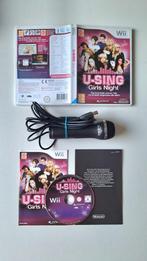 U-Sing Girls Night Nintendo Wii complet avec microphone orig, Consoles de jeu & Jeux vidéo, Musique, Un ordinateur, 2 joueurs