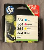 Pack de 4 cartouches d'encre HP 364, Informatique & Logiciels, Fournitures d'imprimante, Cartridge, Hp, Neuf