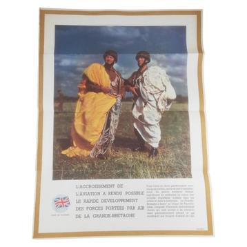 Britse para's - affiche - 1944/45 beschikbaar voor biedingen