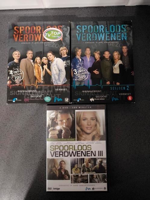Nieuwe volledige dvd collectie van spoorloos verdwenen, Cd's en Dvd's, Dvd's | Tv en Series, Zo goed als nieuw, Ophalen of Verzenden