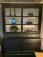 Buffetkast zwart schuifdeuren 3 laden 170 cm  OP VOORRAAD, Neuf, 25 à 50 cm, 150 à 200 cm, 200 cm ou plus