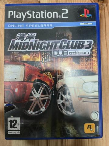 Midnight Club 3 : Édition DUB - PS2 (PlayStation 2) CIB, Enlèvement ou Envoi, Utilisé, Course et Pilotage