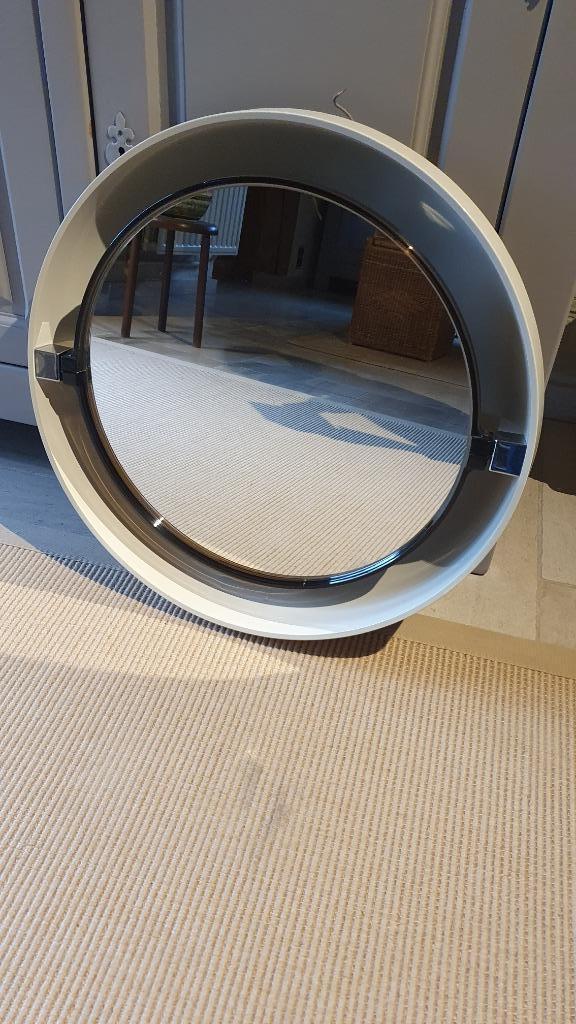 badkamerspiegel Allibert, Huis en Inrichting, Woonaccessoires | Spiegels, Gebruikt, Rond, Ophalen