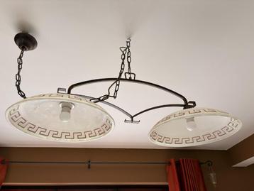 Luminaire suspension 2 lampes beschikbaar voor biedingen