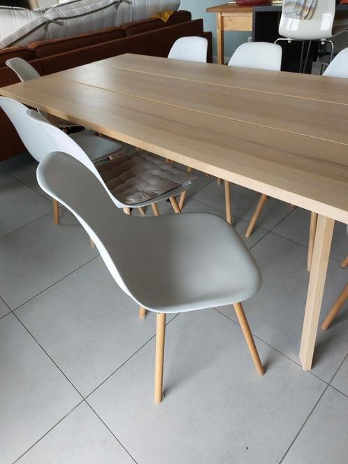 Witte stoelen, Huis en Inrichting, Stoelen, Zo goed als nieuw, Ophalen